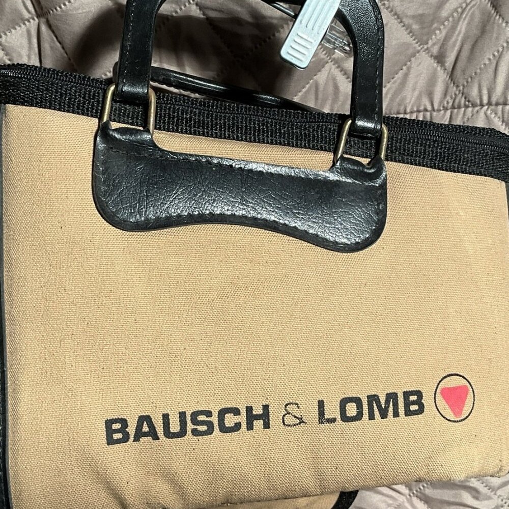 Bausch & Lomb Soft Ultra Padded Canvas Rifle Carrying Bags Vintage 1980’s Rare